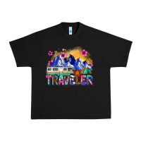 Black traveler Urban Heavy Tee - Zillion Design Studio