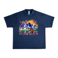 Navy traveler Urban Heavy Tee - Zillion Design Studio