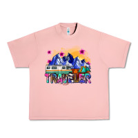 Salmon traveler Urban Heavy Tee - Zillion Design Studio