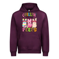 Mauve Wine chillin' with my peeps Urban Hoodie - Artiststas