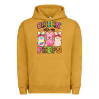 Pigment Peanut Butter chillin' with my peeps Urban Hoodie - Artiststas