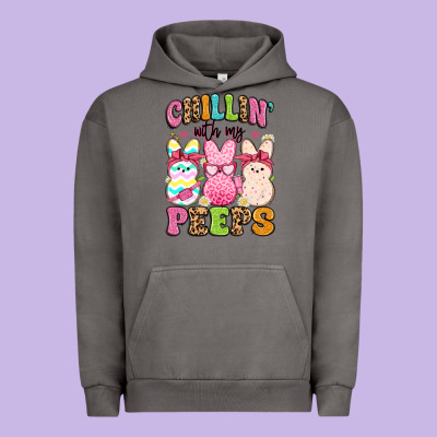 Chillin' With My Peeps Urban Hoodie Designed By Artiststas