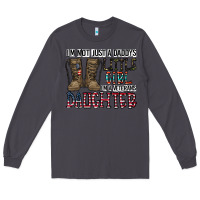 Smoke I'm Not Just A Daddy's Little Girl Long Sleeve Tee - CowhideDigitalArt