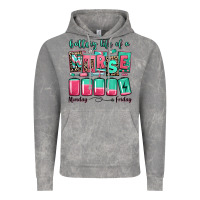 Cloud Rock battery life of a nurse Vintage Hoodie - RanaPortraitStore