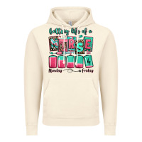 Vintage Artic battery life of a nurse Vintage Hoodie - RanaPortraitStore
