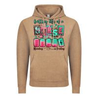Vintage Coffee battery life of a nurse Vintage Hoodie - RanaPortraitStore