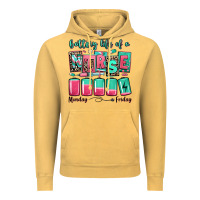 Vintage Mustard battery life of a nurse Vintage Hoodie - RanaPortraitStore