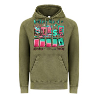 Vintage Olive battery life of a nurse Vintage Hoodie - RanaPortraitStore