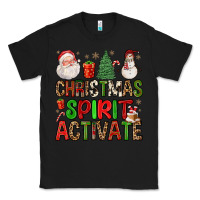 Black christmas spirit activate Classic Tee - FaDigitalArtStudio