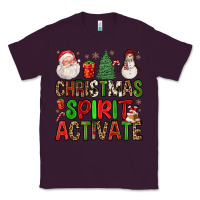 Plum christmas spirit activate Classic Tee - FaDigitalArtStudio