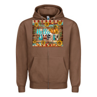 Chestnut hello pumpkin tumbler Zipper Hoodie - BundleAndBundleShop