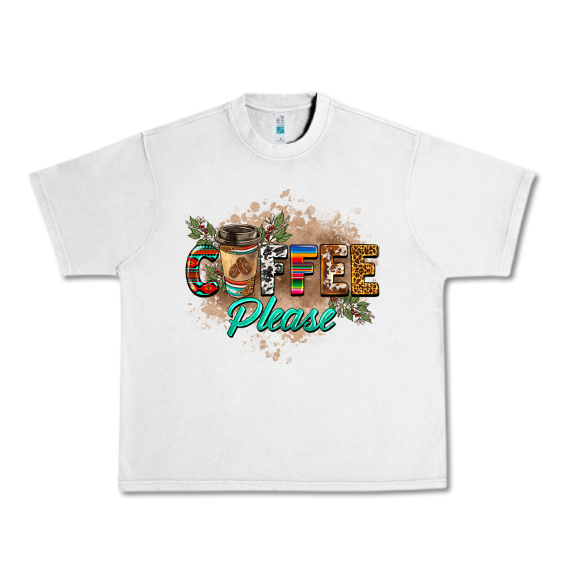 Coffee Please Urban Heavy Tee by BarkalooDesign | Teevron
