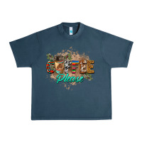Midnight Navy coffee please Urban Heavy Tee - BarkalooDesign