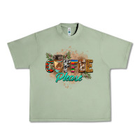 Oil Green coffee please Urban Heavy Tee - BarkalooDesign