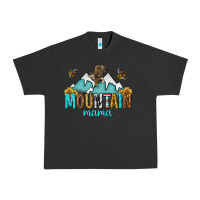 Pigment Black mountain mama Urban Heavy Tee - texasbilliewilder