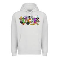 Dove Grey halloween teacher Premium Hoodie - NancyCooperArtShop
