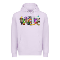 Lilac halloween teacher Premium Hoodie - NancyCooperArtShop