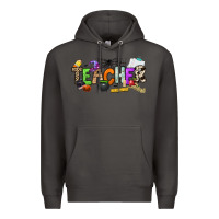 Smoke halloween teacher Premium Hoodie - NancyCooperArtShop