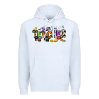 White halloween teacher Premium Hoodie - NancyCooperArtShop
