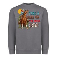 Storm take a ride on the wild side with rodeo Heavyweight Sweatshirt - texasbilliewilder