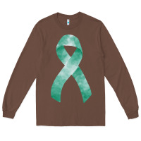 Chestnut liver cancer ribbon fa element Long Sleeve Tee - FaDigitalArtStudio