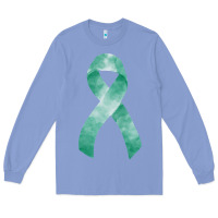 Colony Blue liver cancer ribbon fa element Long Sleeve Tee - FaDigitalArtStudio