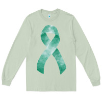 Matcha liver cancer ribbon fa element Long Sleeve Tee - FaDigitalArtStudio