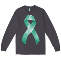 Smoke liver cancer ribbon fa element Long Sleeve Tee - FaDigitalArtStudio
