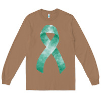 Toasted Coconut liver cancer ribbon fa element Long Sleeve Tee - FaDigitalArtStudio