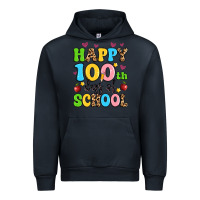 Navy happy 100 th days of school Urban Hoodie - Artiststas