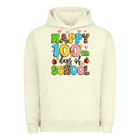 Pigment Pistachio happy 100 th days of school Urban Hoodie - Artiststas