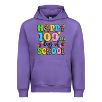 Tulip happy 100 th days of school Urban Hoodie - Artiststas