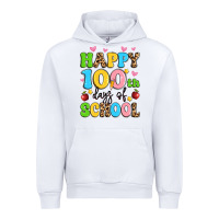 White happy 100 th days of school Urban Hoodie - Artiststas