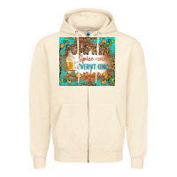 Sandshell pumpkin spice and everything nice Zipper Hoodie - BundleAndBundleShop