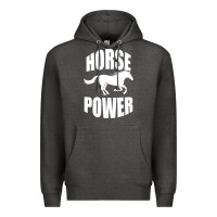 Charcoal Heather Horse Power Premium Hoodie - Bettercallsaul