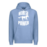 Colony Blue Horse Power Premium Hoodie - Bettercallsaul