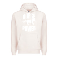 Pale Pink Horse Power Premium Hoodie - Bettercallsaul