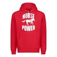 Red Horse Power Premium Hoodie - Bettercallsaul