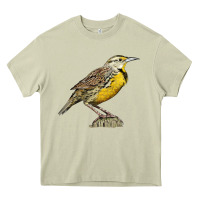 Mossy Western Meadowlark Heavy Core Tee - LillyAllenDesigns