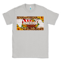 Moon Dust america map sunflower license plate Classic Tee - HRA Design Shop