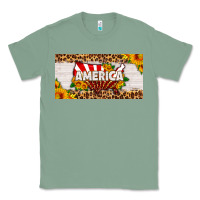 Sage america map sunflower license plate Classic Tee - HRA Design Shop