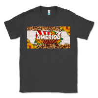 Smoke america map sunflower license plate Classic Tee - HRA Design Shop