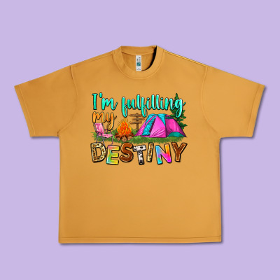 I'm Fulfilling My Destiny Urban Heavy Tee Designed By Zillion Design Studio