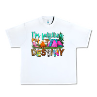 White i'm fulfilling my destiny Urban Heavy Tee - Zillion Design Studio