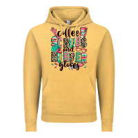 Vintage Mustard coffee scrubs and rubber gloves Vintage Hoodie - RanaPortraitStore