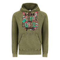 Vintage Olive coffee scrubs and rubber gloves Vintage Hoodie - RanaPortraitStore