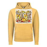 Vintage Mustard softball mom Vintage Hoodie - JahusDesignShop