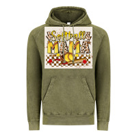Vintage Olive softball mom Vintage Hoodie - JahusDesignShop