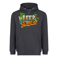 Smoke Beer and sunshine Heavyweight Hoodie - NancyCooperArtShop