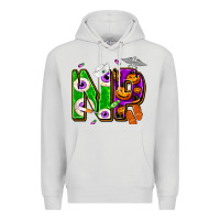 Dove Grey halloween np nurse practitioner Premium Hoodie - NancyCooperArtShop